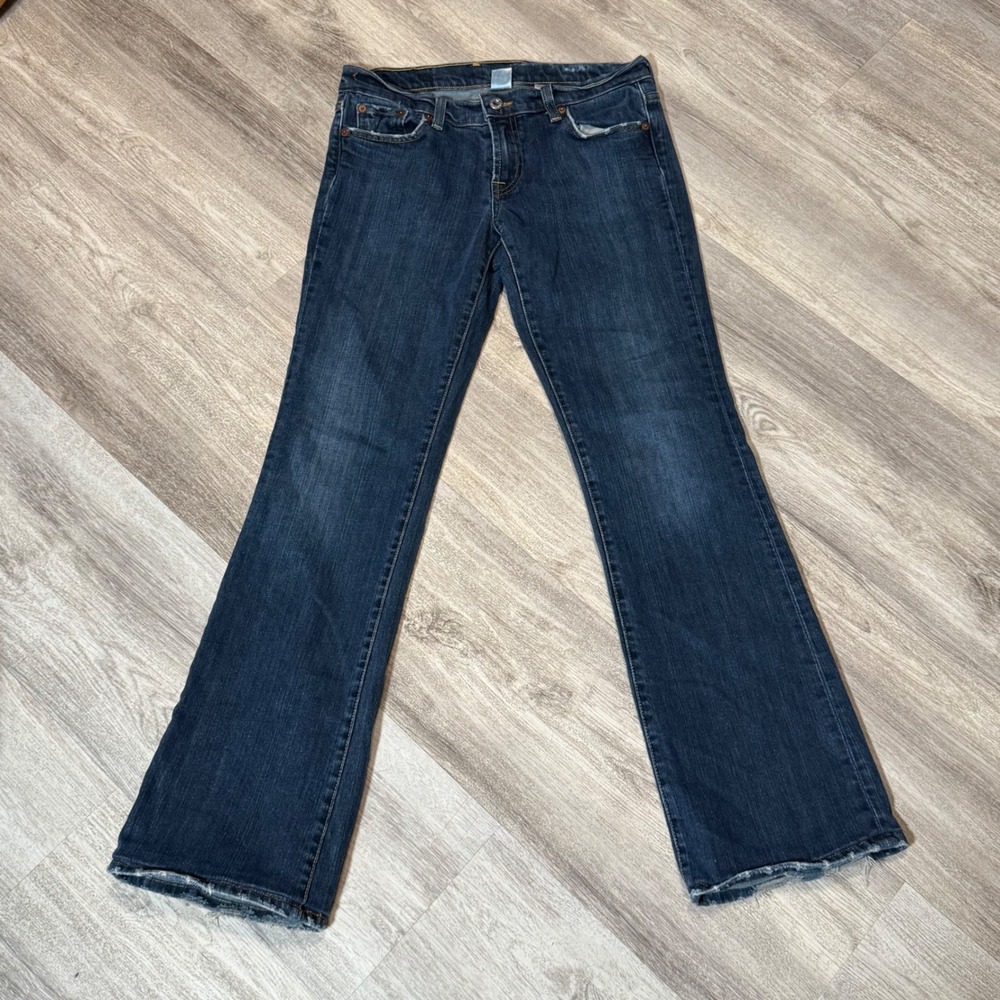 Lucky Brand Sundown Bootcut Jeans Dark Wash Denim‎ Women's Size 8